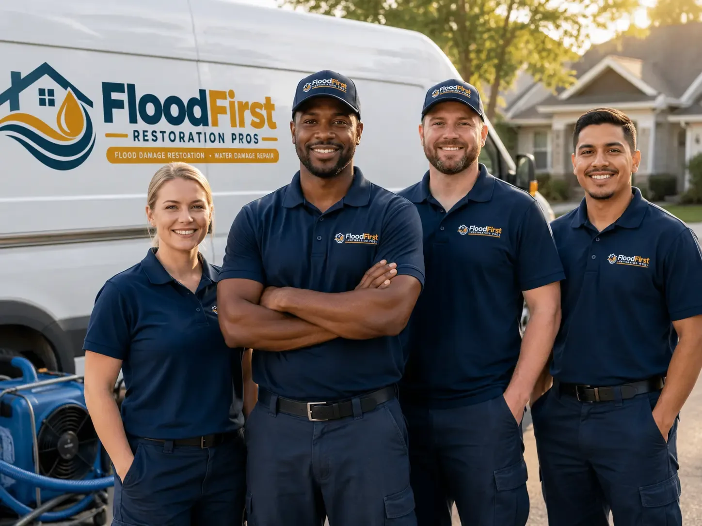 Flood Damage Restoration company in North Lima, OH